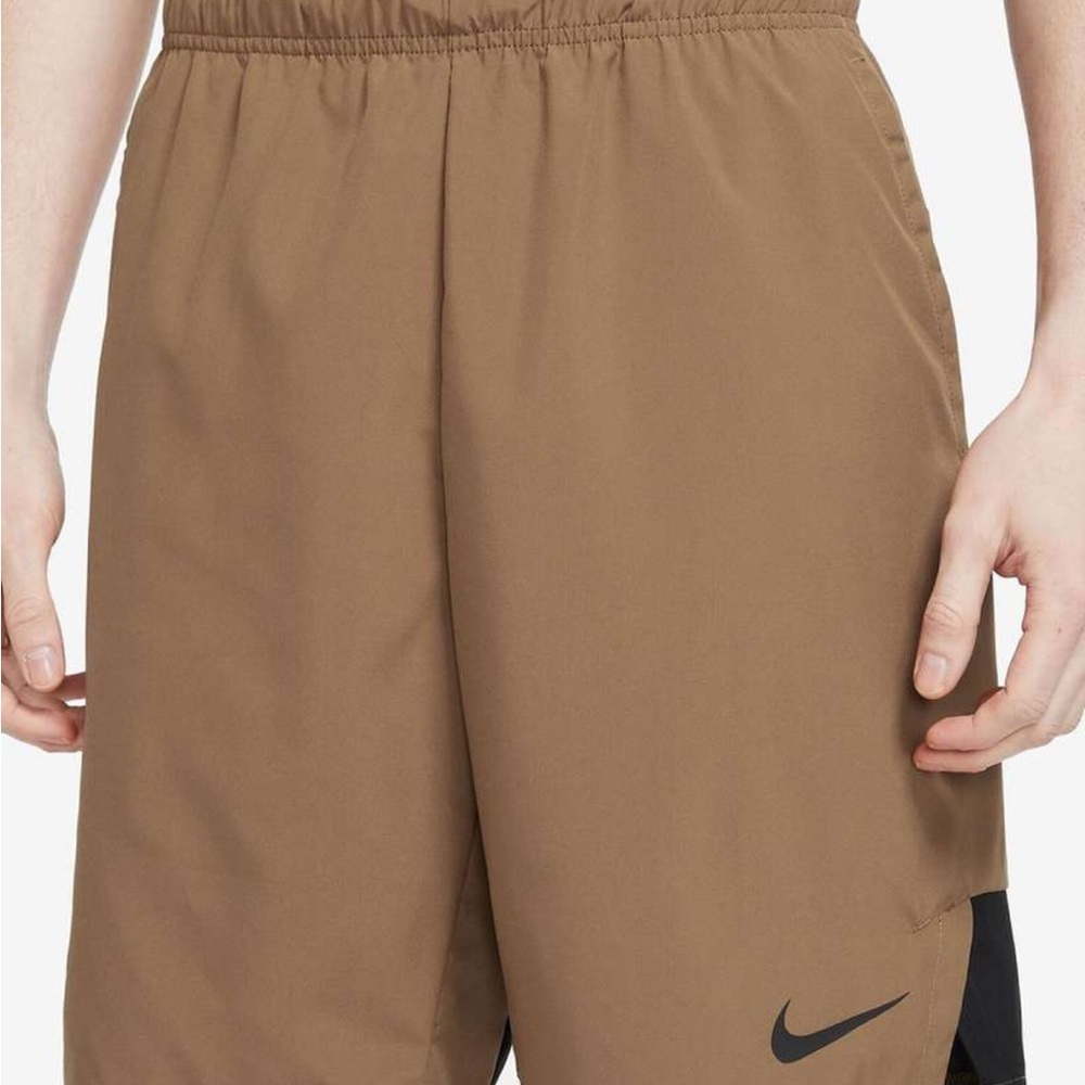 Nike Men's Dri Fit Tan Athletic Shorts